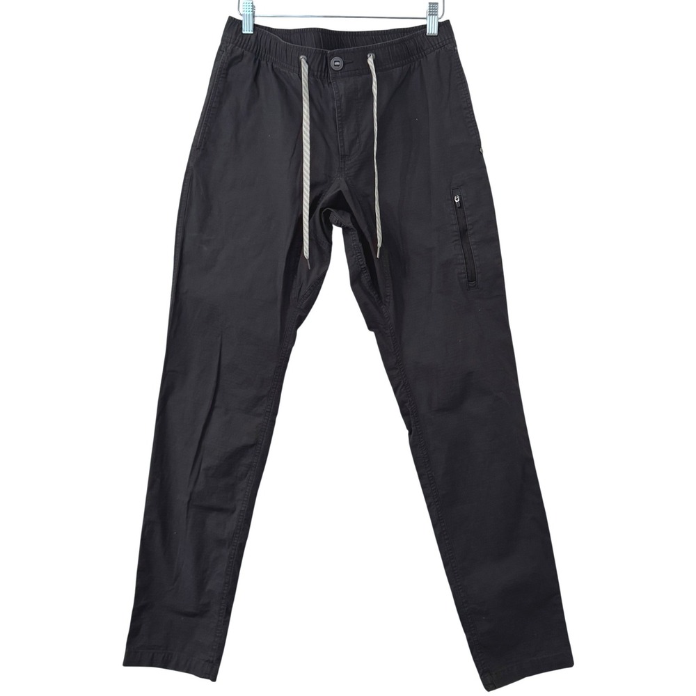 Vuori Mens Ripstop Pants S Gray Jogger Cargo Pullon‎ Drawstring Hiking Gorpcore